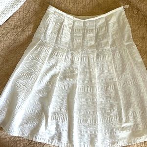 Worthington white skirt